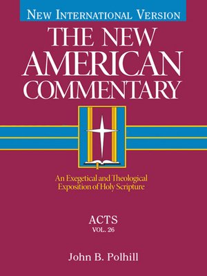 cover image of Acts: an Exegetical and Theological Exposition of Holy Scripture